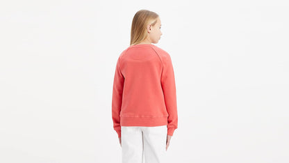 Levi's Kids Girls’ Lvg Key Item Logo Crew Jumper