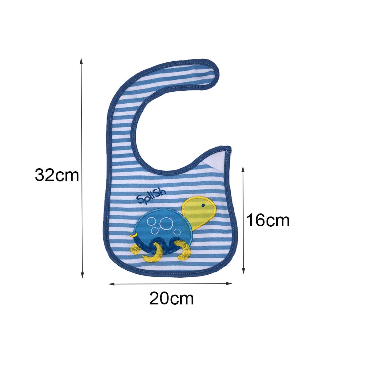 Yafane Baby Lätzchen Wasserdicht Weich 10er aus Baumwolle Halstücher Sabberlätzchen Spucktücher Baby für Baby Jungen und Mädchen Kleinkinder