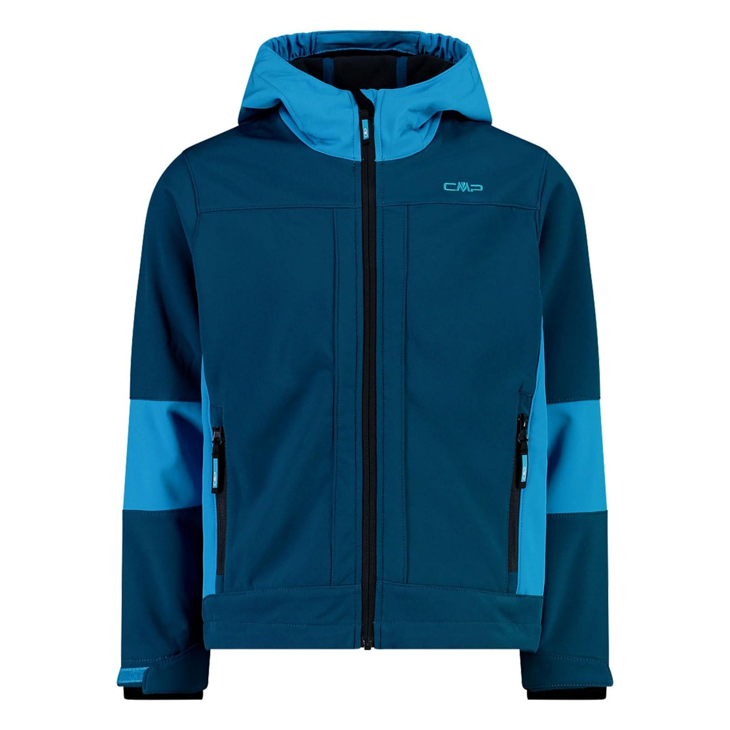 CMP Unisex Children's Giacca in Softshell Da Bambini Con Cappuccio Fisso Softshell Jacket for Children with Fixed Hood