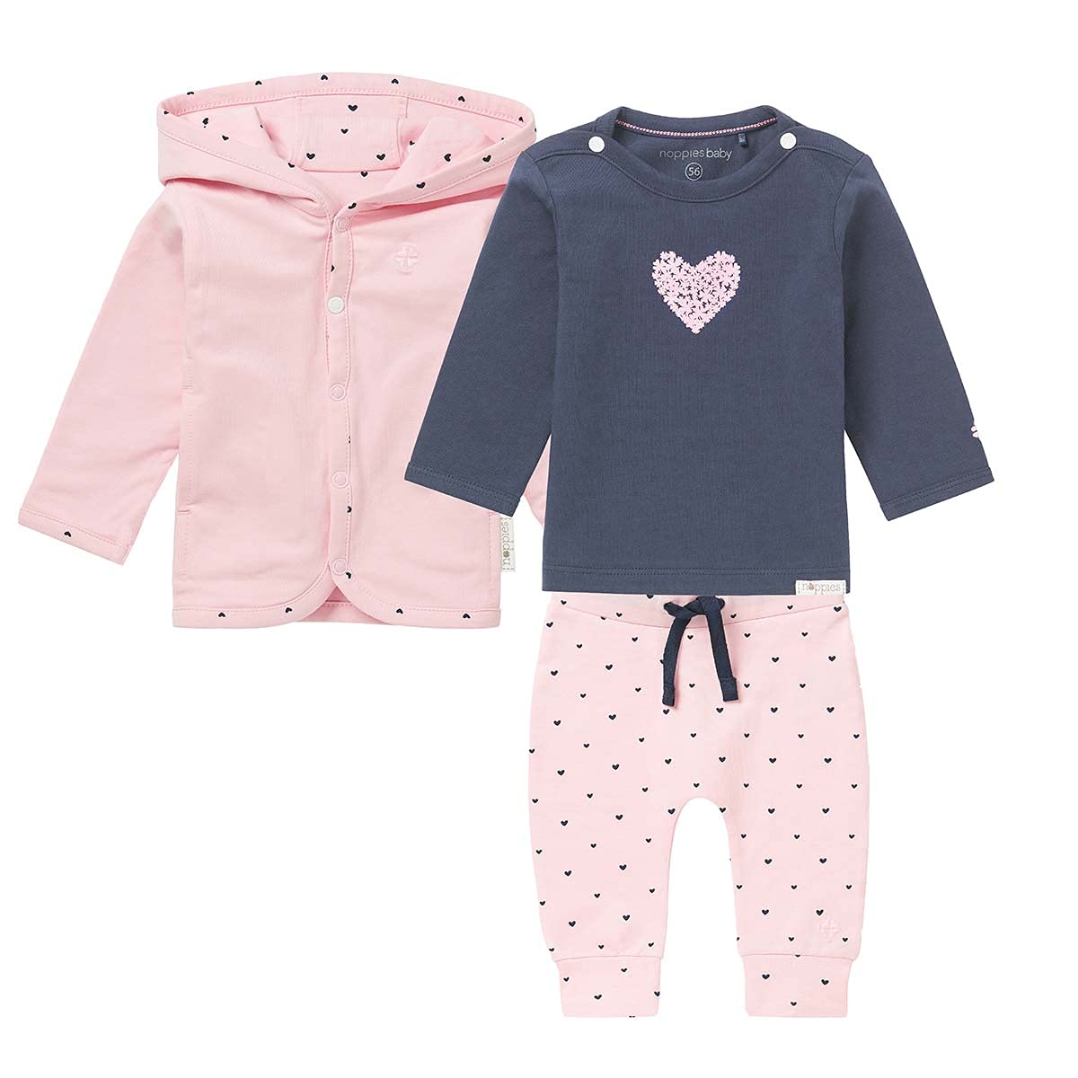 Noppies Baby-Mädchen Hosen-Set