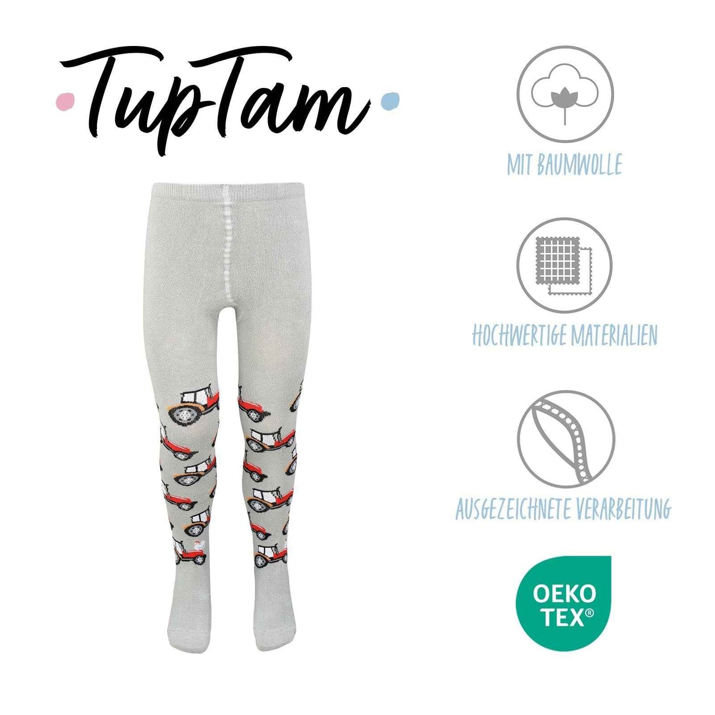 TupTam Baby Boys' Knitted Tights Pack of 6