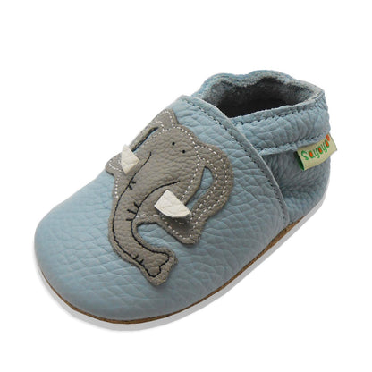 SAYOYO Weiche Leder Babyschuhe für das Laufen und Krabbeln