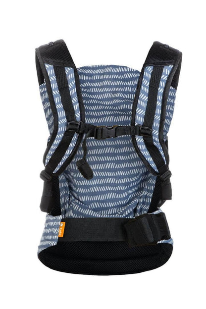 Tula Lite Babytrage und Babytrage-Tasche in Einem, Leicht Kompakt Ergonomisch, Bauchtrage Rückentrage Reise Babytrage, Discover