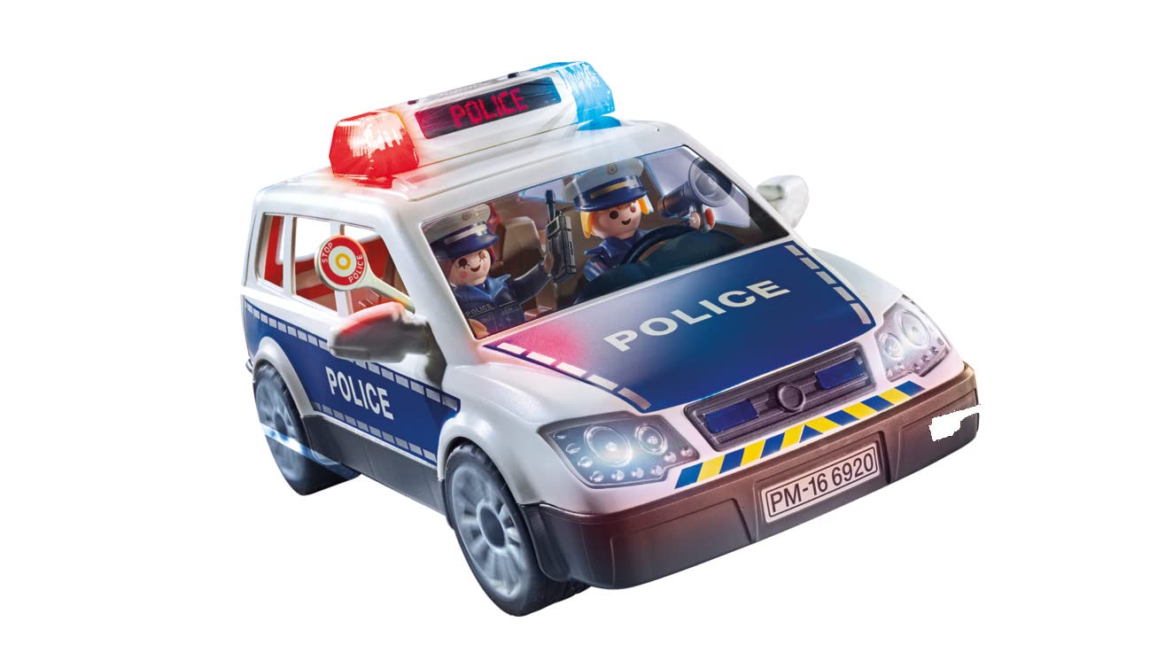 PLAYMOBIL | Action Heroes | Polizei Streifenwagen | Polizeiauto | Spielzeugauto | Spielzeug für Kinder ab 4 Jahren | 71729