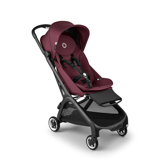 Bugaboo Butterfly ultrakompakter Reise-Kinderwagen, klein & leicht, einhändig faltbar und einfach zu lenken, ergonomischer City-Buggy für Babys ab 6 Monaten, mit viel Stauraum, Forest Green