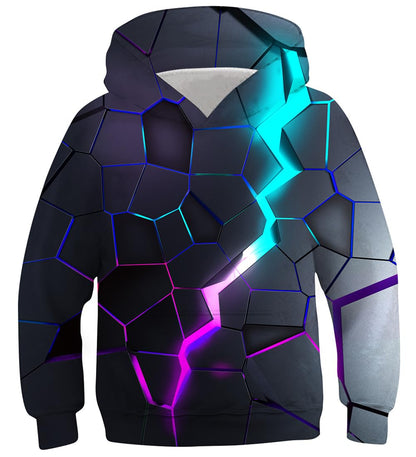 Fanient Children's / Boys' / Girls' Hoodies, 3D Print, Vivid Animal Cartoon Graphic Sweatshirt, Pocket Pullover Hoodie for 6-16 Years 