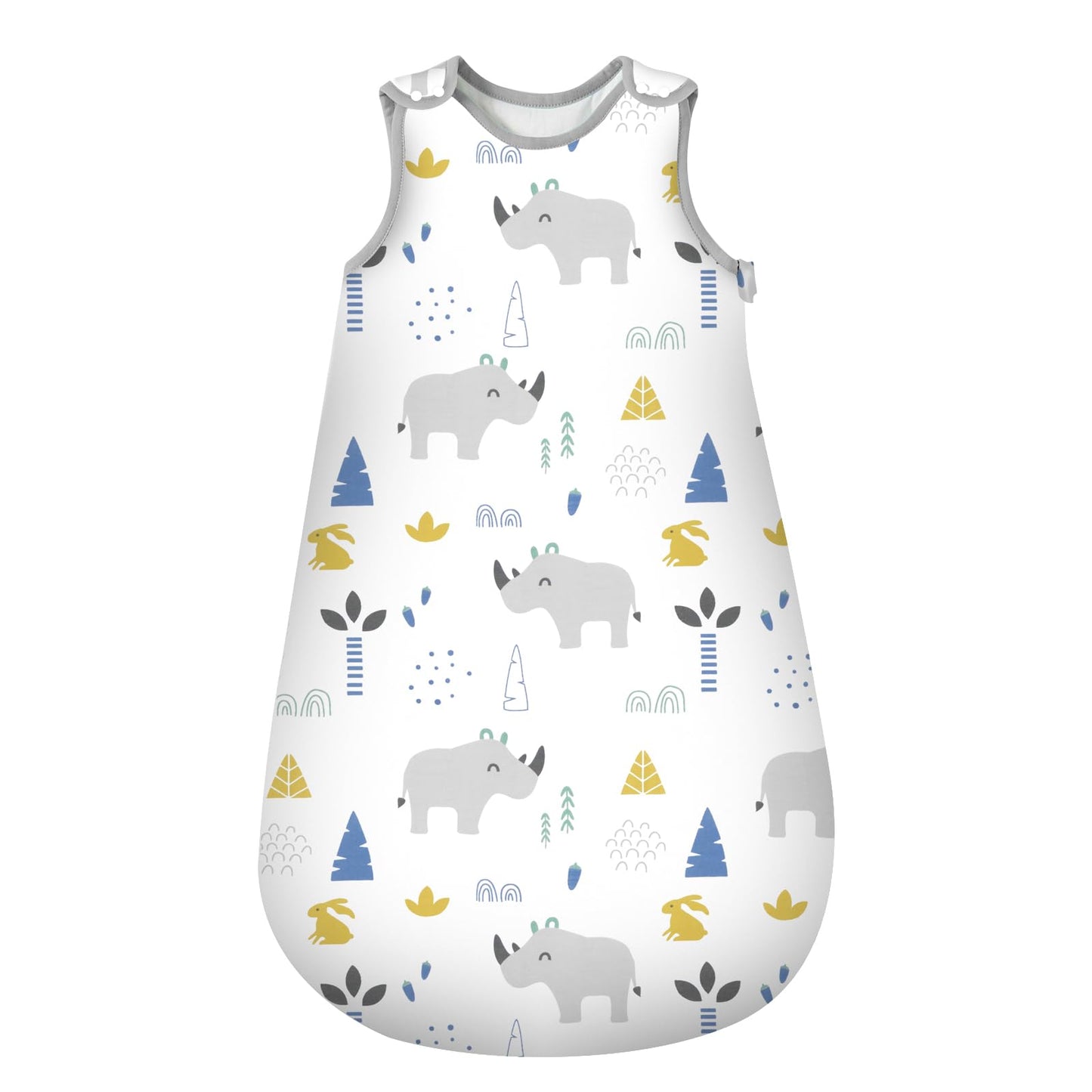 Baby Winter Sleeping Bag, Toddler Sleeping Bag, 2.5 Tog Sleeping Bag, 100% Cotton, Various Sizes from Newborn to 18 Months, All-Year-Round Sleeping Bag