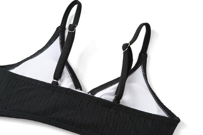 Arshiner Mädchen Bikini-Set Sommer Kinder Badeanzuge Zweiteiliger Mode Tankini Hautfreundlich Atmungsaktiv Bikinis für Mädchen 5-14 Jahre