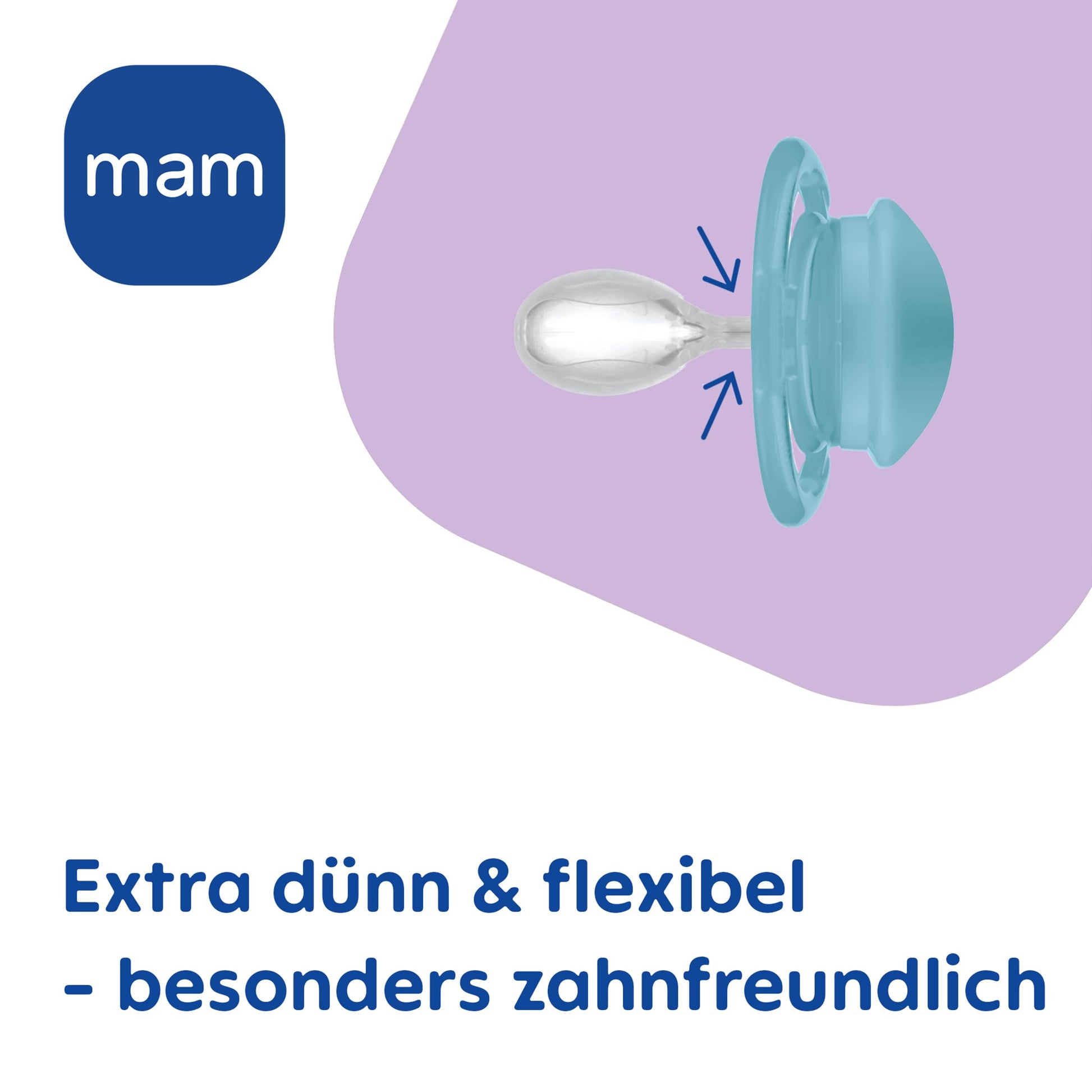 MAM Perfect Start Schnuller im 2er-Set, speziell für Neugeborene, zahnfreundlicher Baby Schnuller aus nachhaltigen & bio-erneuerbaren Materialien, mit Schnullerbox, 0-2 Monate, Biene/Schnecke - Meloni2