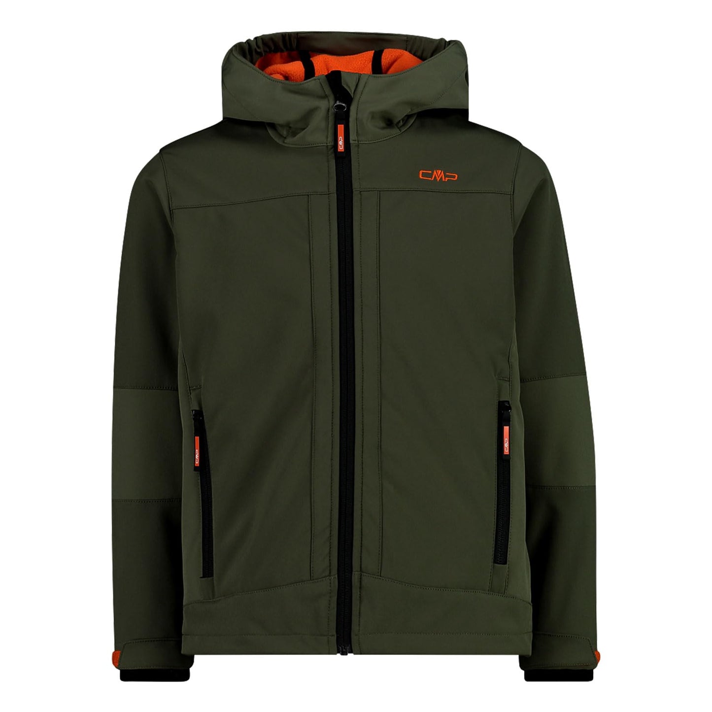 CMP Unisex Children's Giacca in Softshell Da Bambini Con Cappuccio Fisso Softshell Jacket for Children with Fixed Hood