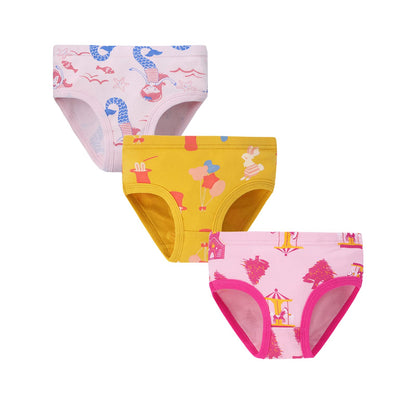 JackLoveBriefs Mädchen Unterhosen Bequeme Slips Baumwolle
