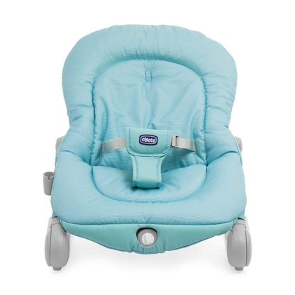 Chicco Balloon Infant and Baby Rocker 0 Months - 18 kg, Rocker and Chair Function, Adjustable Backrest, Compact Closure, Vibration, Interactive Electronic Toy, Lights and Sound