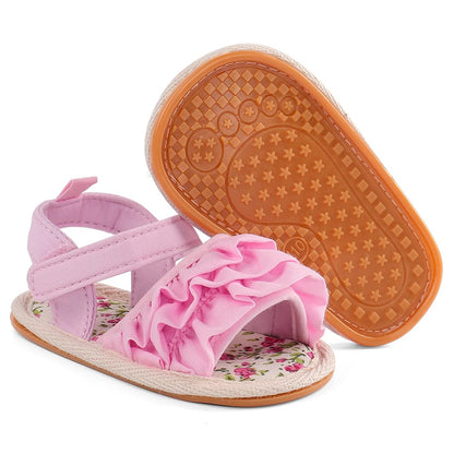 CHEERFUL MARIO Babyschuhe für Mädchen – Sommer Sandalen Lauflernschuhe für Baby Mädchen