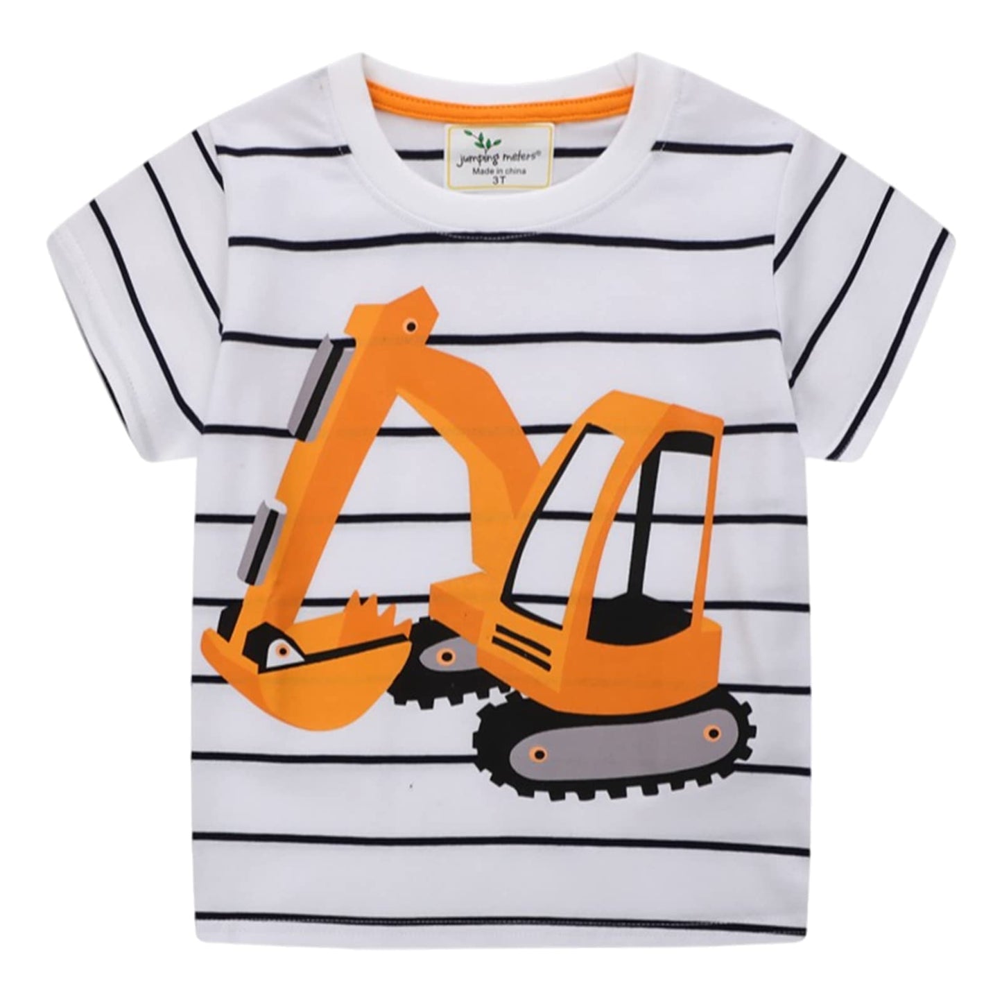 Unisex Baby T-Shirt Baumwolle Süß Karikatur Tier Muster Tops für 1-7 Jahre Alt