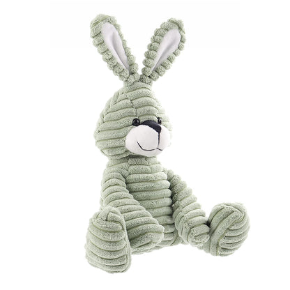 Apricot Lamb Cuddly Toy Green Rabbit 23 cm - Plush Toy Plush Toy for Children and Baby - Fluffy Stuffed Toy for Playing, Gift & Cuddling - Cosy Cuddly Toy - Cord Rabbit