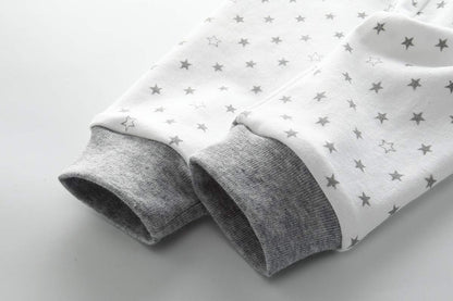 Kiddiezoom Unisex Babyhose für Mädchen Jungen Baby Jogginghose, 4er-Pack