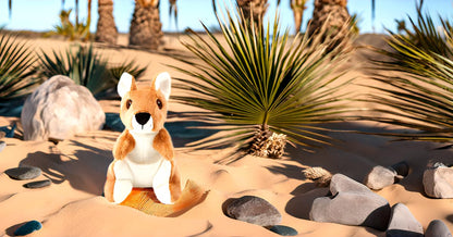 Zappi Co 100% recycelte Plüsch-Plüschtiere - Weiche und kuschelige Stofftiere, perfekte Begleiter für Kinder und Neugeborene (13-15cm) (Elefant)