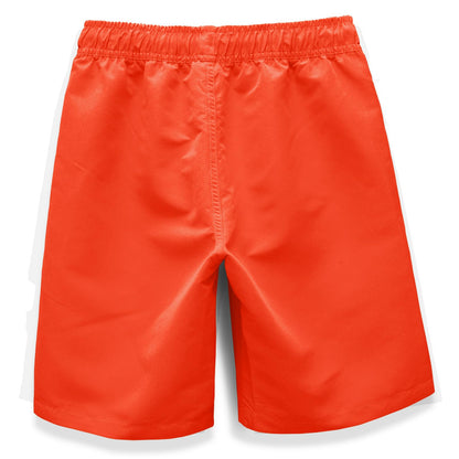 MEILONGER Badehose Jungen Badeshorts Schnelltrocknend Boardshorts mit Netzfutter Taschen und Verstellbarem Tunnelzug