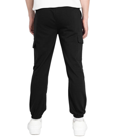 YOUNGSOUL Kinder Jogginghose Jungen Cargo Jogger Hose Sweathose Freizeithose mit Elastischem Bund