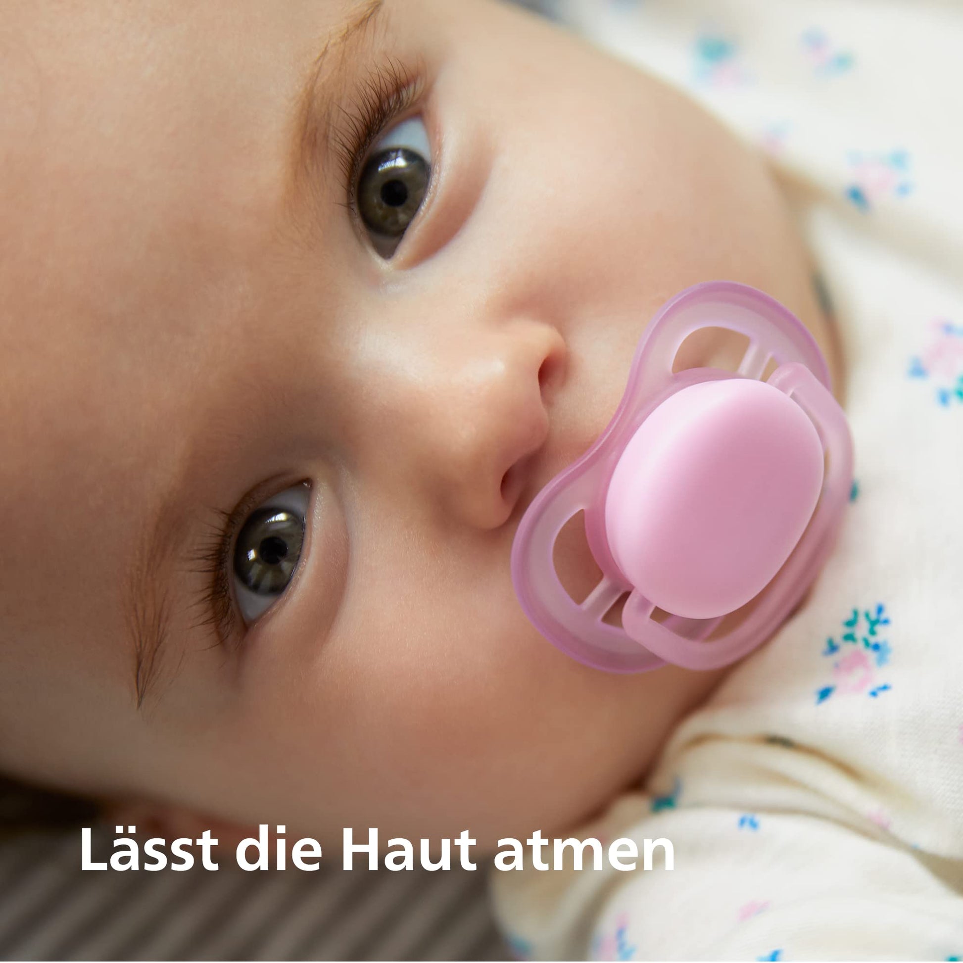 Philips Avent Packung mit 4 leichten, atmungsaktiven Ultra Air Schnullern: 2 leuchtende Schnuller und 2 Tagesschnuller, 18M+ (Modell SCF349/43) - Meloni2