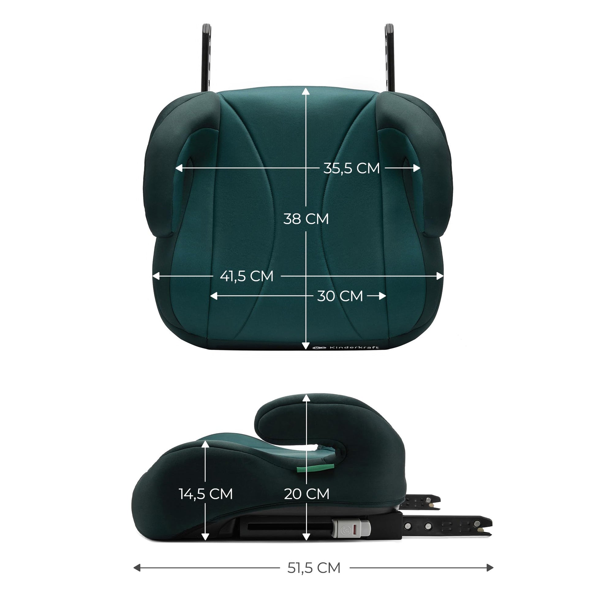 Kinderkraft I-BOOST Kindersitz 135-150cm I-Size, Sitzerhöhung von 9 bis 12 Jahre, Einfache montage, ergonomische Haltung, zusätzlichen Schaumstoff, Schwarz - Meloni2