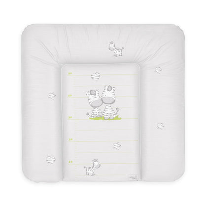 Ceba Baby® weiche Wickelauflage 50x70 cm - Baby Wickelunterlage - Wickeltischauflage für Junge und Mädchen - Wasserdicht, abwaschbar - OEKO-TEX® Standard 100 - Made in EU - Waldfreunde