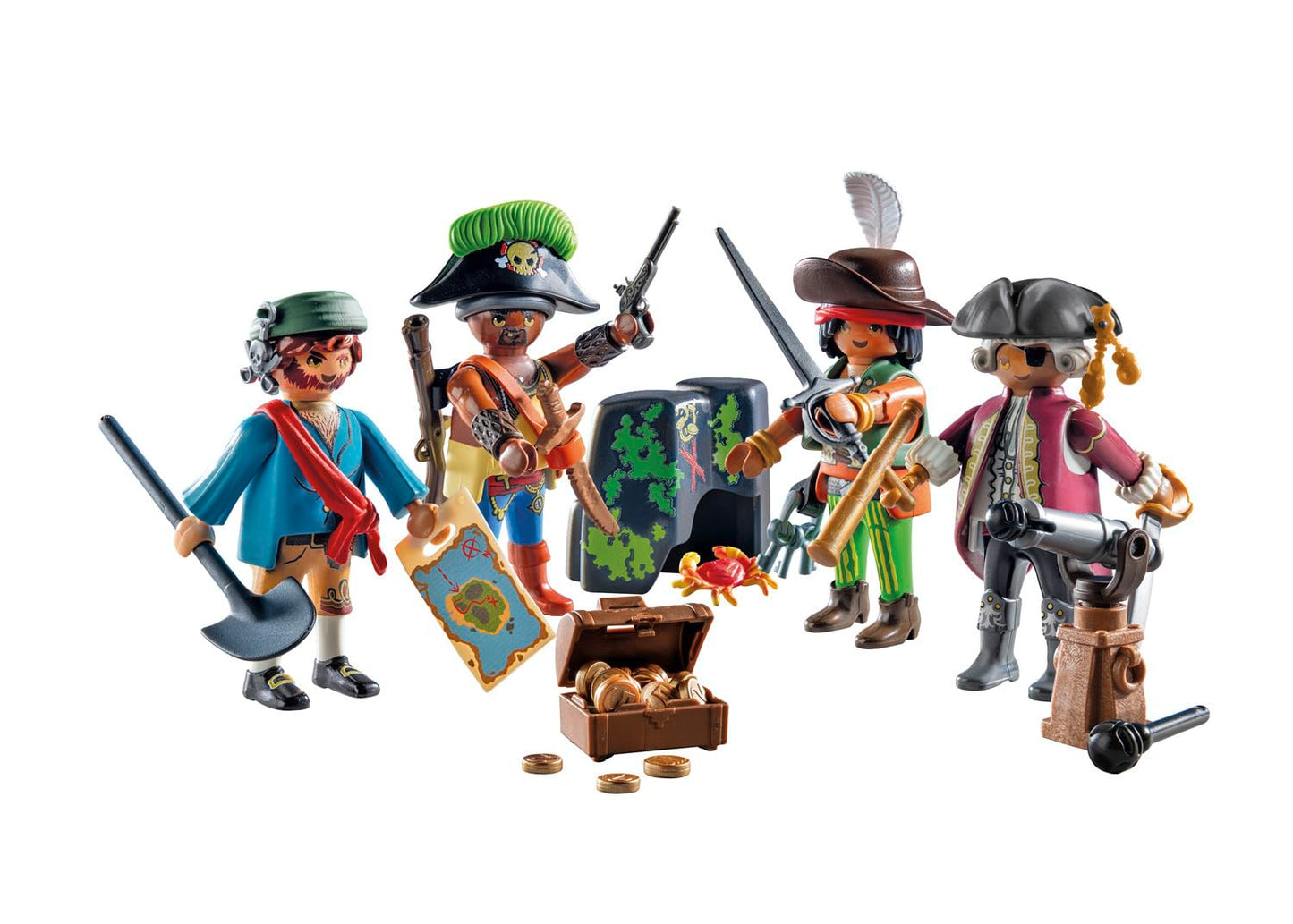 PLAYMOBIL | Pirates | Gefahr durch Riesenhai | Piratenspielzeug | Spielzeugfiguren | Spielzeug für Kinder ab 4 Jahren | 71793