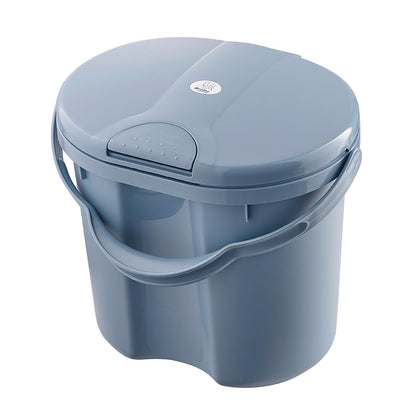 Rotho Babydesign TOP Windeleimer - recycelt - Windeleimer - geruchsdicht - ohne Nachfüllkasetten - Wickeleimer - weiss