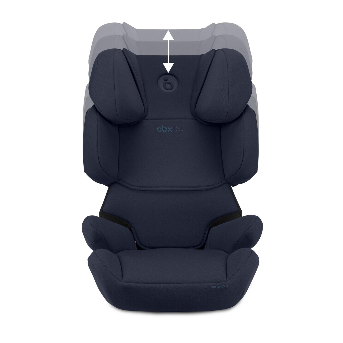 CBX by CYBEX Kinder-Autositz Solution X i-Fix, Für Autos mit und ohne ISOFIX, Ab ca. 3 bis 12 Jahre (100 - 150 cm), Ab ca. 15 bis 50 kg, Rot - Meloni2