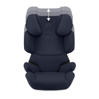 CBX by CYBEX Kinder-Autositz Solution X i-Fix, Für Autos mit und ohne ISOFIX, Ab ca. 3 bis 12 Jahre (100 - 150 cm), Ab ca. 15 bis 50 kg, Rot - Meloni2