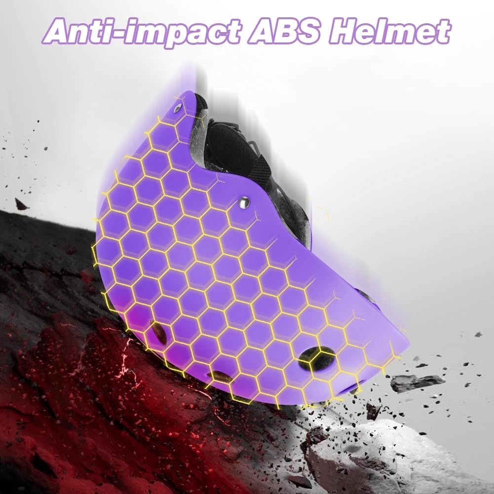 Flintronic Children's Bicycle Helmet, Children's Helmet, Bicycle Helmet for Children, Adjustable Skateboard Helmet for Bicycle, Skateboard, Scooter, Skating, Scooter, BMX for 2-13 Years