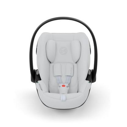 CYBEX Gold Babyschale Cloud G i-Size Comfort, Inkl. Neugeboreneneinlage, Ab Geburt bis ca. 24 Monate, Für Kinder ab 40 cm bis 87 cm, Max. 13 kg, Moon Black - Meloni2