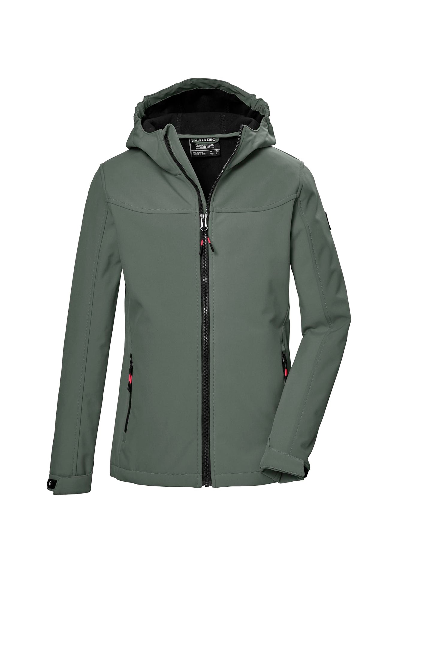 Killtec Mädchen Kos 145 Grls Sftshll Jckt Softshelljacke/Outdoorjacke mit Kapuze