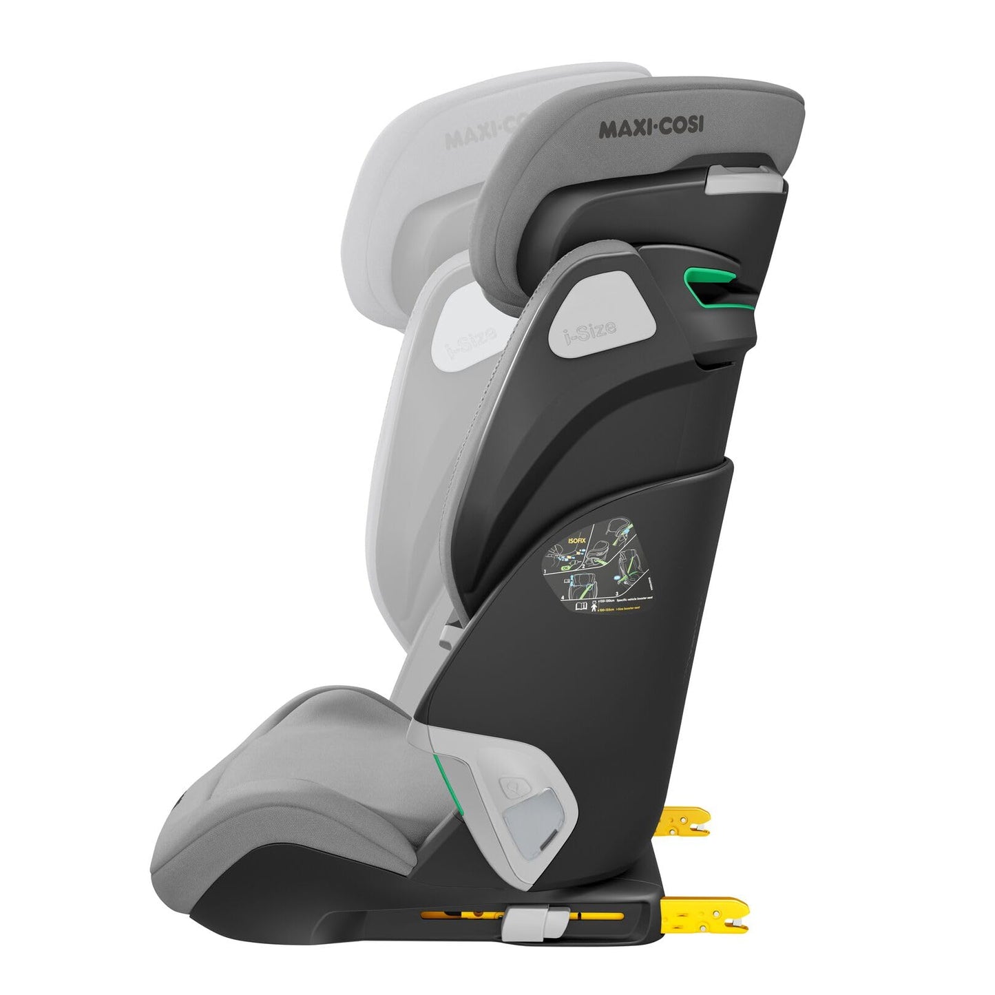 Maxi-Cosi Kore Pro i-Size Kindersitz, 3.5–12 Jahre, 100–150 cm, ClickAssist Licht, Verstellbare Höhe/Breite, Side Protection System+, Authentic Black - Meloni2