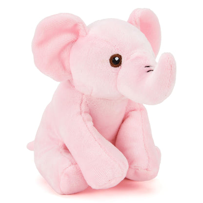 Zappi Co 100% recycelte Plüsch-Plüschtiere - Weiche und kuschelige Stofftiere, perfekte Begleiter für Kinder und Neugeborene (13-15cm) (Elefant)