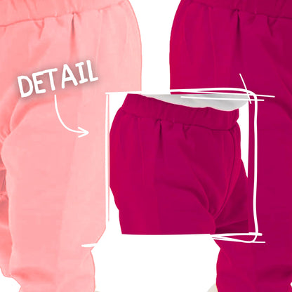 100% Baumwolle Babyhosen Kinderhosen | 2 er-Pack Lässig Sweathose Weiche und Bequeme Babykleidung für Jungen und Mädchen