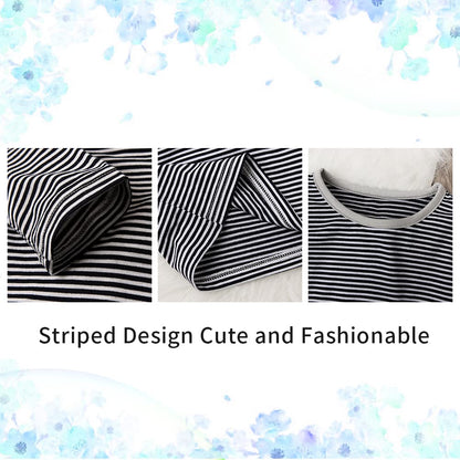 SFreeBo Baby Boys Clothing 3 Pieces Winter Baby Clothing Outfit Set Long Sleeve Cotton Striped Newborn Baby Clothing Boys 3-18 Months