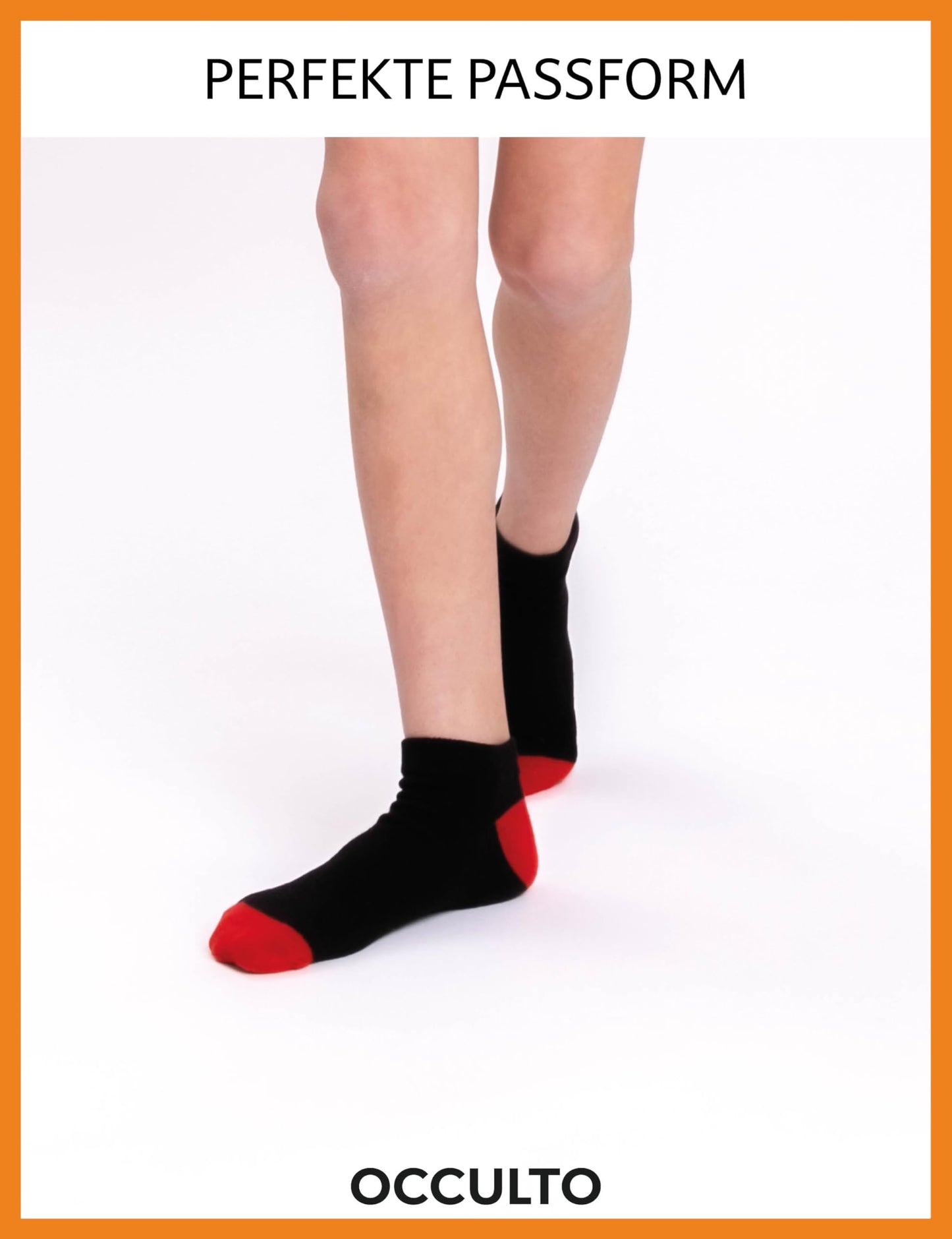 Occulto Mädchen & Jungen Sneaker Socken 10er Pack (Modell: Piccolo)