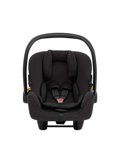 Graco SnugLite™ i-Size R129 Babyschale, ab Geburt bis ca. 12 Monate (40 bis 75 cm), leicht, kompatibel mit ISOFIX-Basisstation SnugTurn™ i-Size R129 (separat), Neugeboreneneinlage, schwarz, Midnight - Meloni2