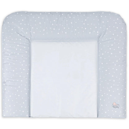 Wickelauflage Wickelunterlage abwaschbar und wasserdicht 75x72 cm - Wickelmatte zum Auflegen auf Wickeltisch Wickelaufsatz Wickelkommode oder Waschmaschine changing mat 75 x 72 Safari Motiv