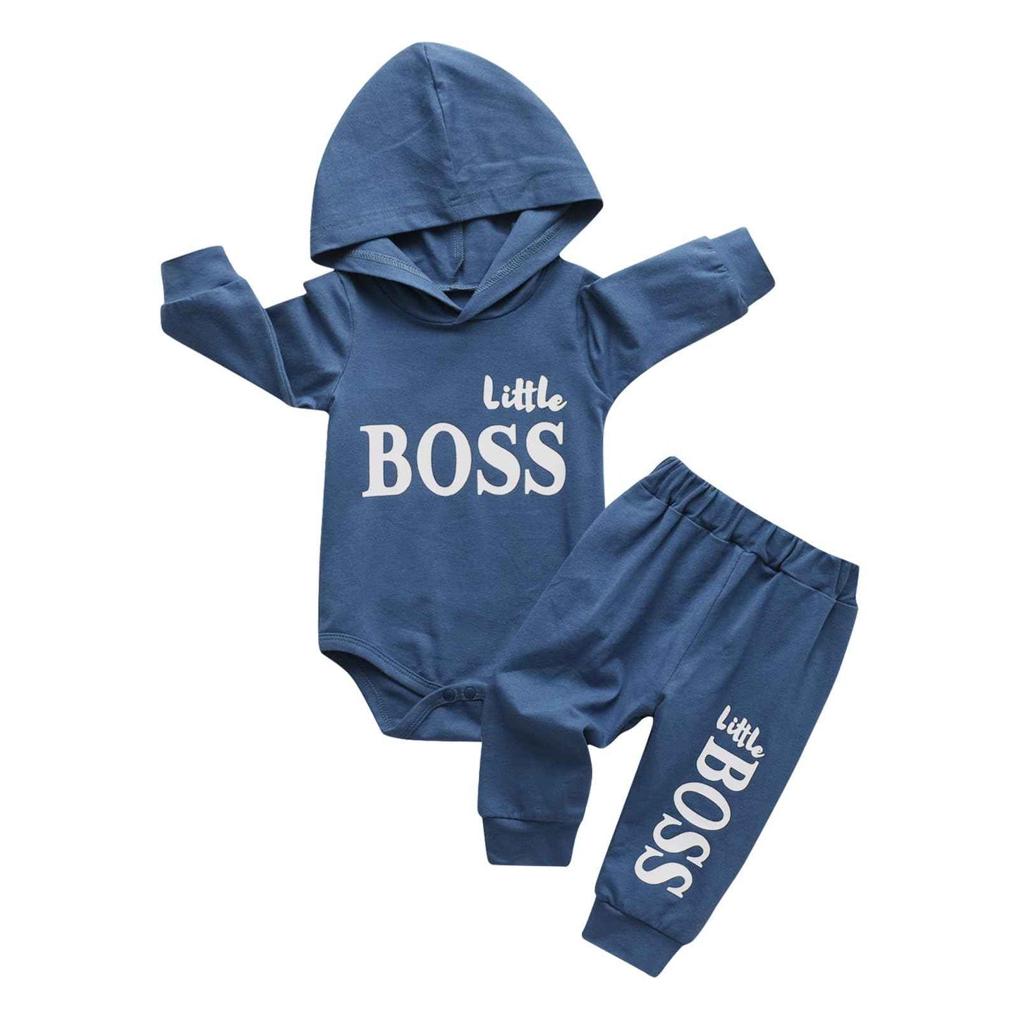 Baby Kleidung Set Baby Boys Hoodie Kleidung Long Sleeve Letter Print Top + Pants