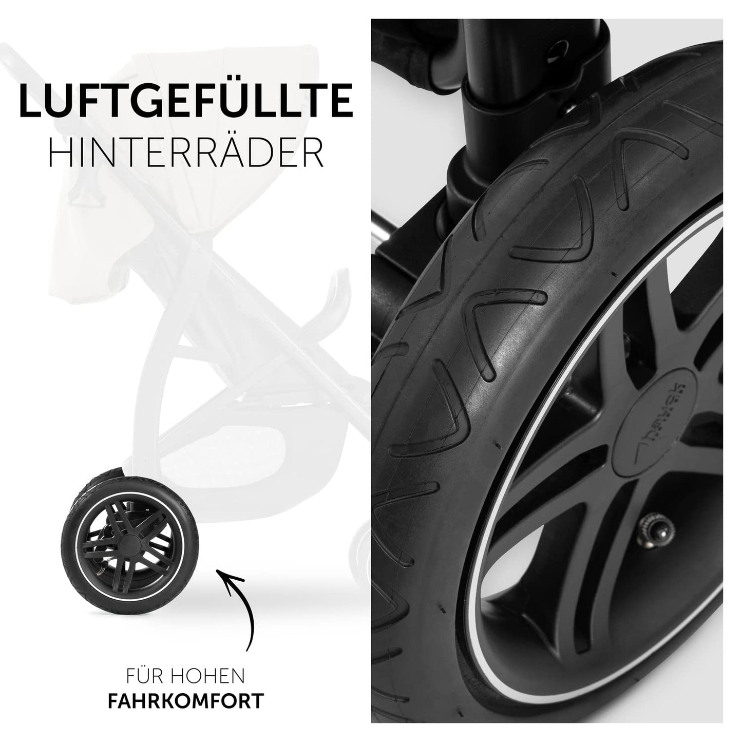 hauck Rapid 4D, Rosa - Kinderbuggy mit Liegefunktion ab Geburt bis 22 kg - UV Schutz 50+ - Klein Zusammenklappbar - Höhenverstellbarer Schieber mit Getränkehalter - Pannensichere Gummi Räder - Meloni2