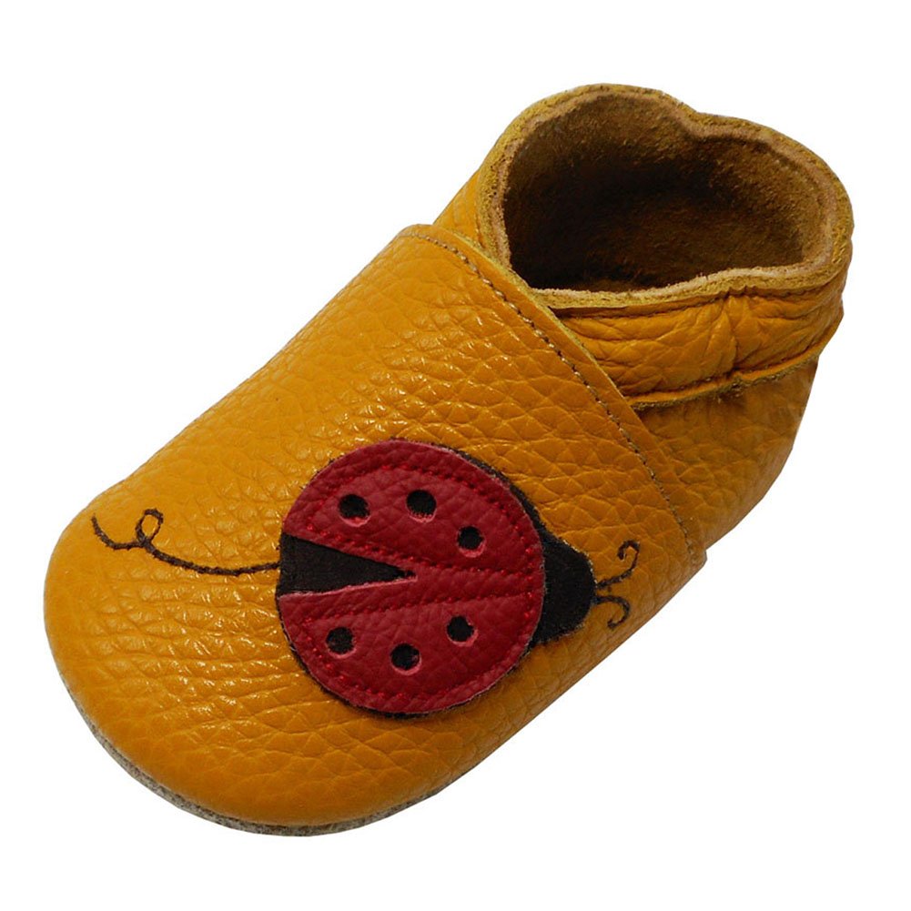 YIHAKIDS Crawling Shoes Baby Shoes First Walking Shoes Boys Girls Moccasins Soft Suede Soles Toddler Leather Shoes Slippers Learning Running Shoes