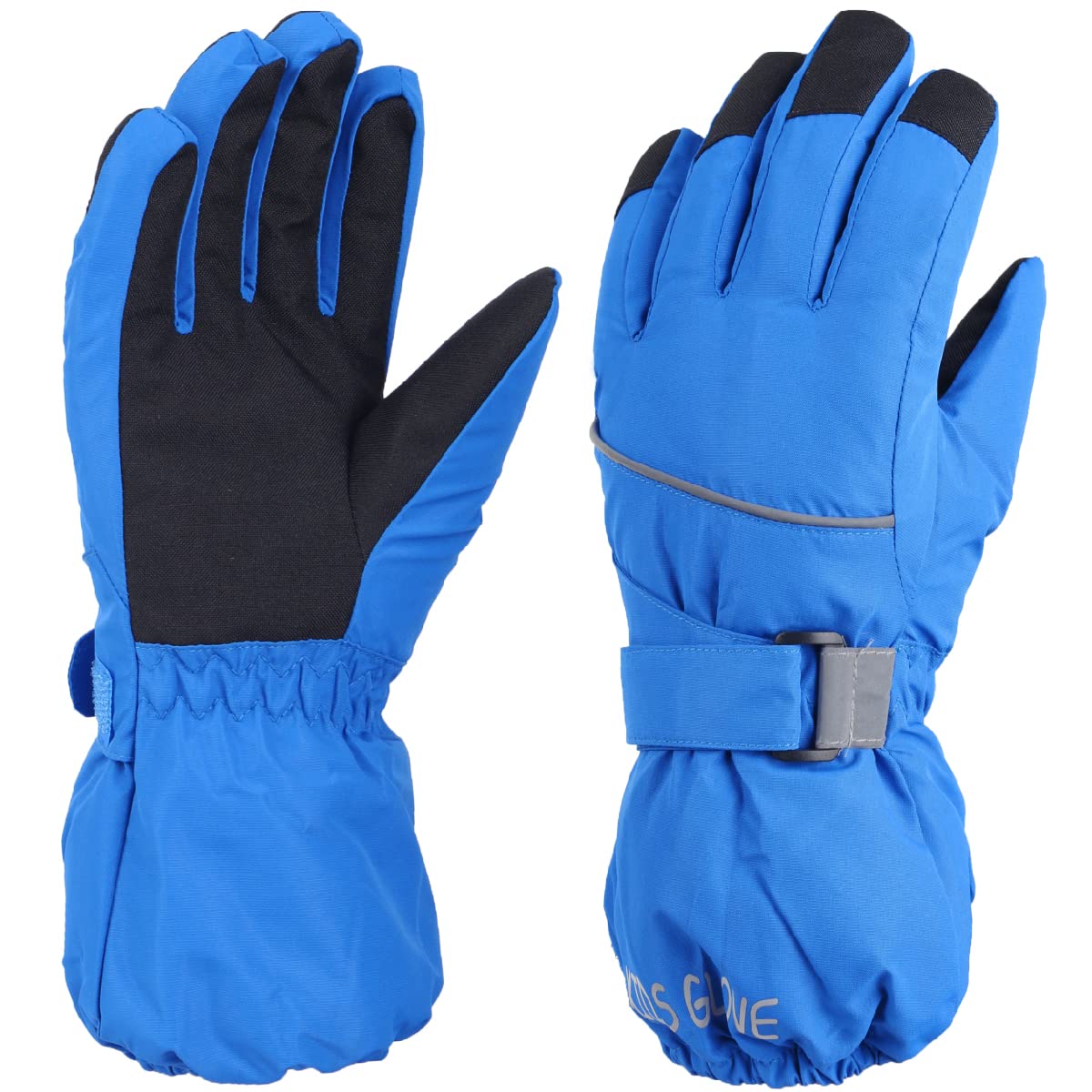 TRIWONDER Children's Ski Gloves, Thermal Fleece Gloves, Warm Winter Gloves for Boys and Girls