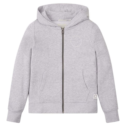 TOM TAILOR Boys Children's Sweat Jacket with Print Made of Organic Cotton 