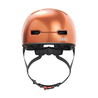 ABUS Skurb Kid Children's Helmet - Robust Bicycle Helmet in Skater Look with Space for a Braid and Various Designs - for Girls and Boys