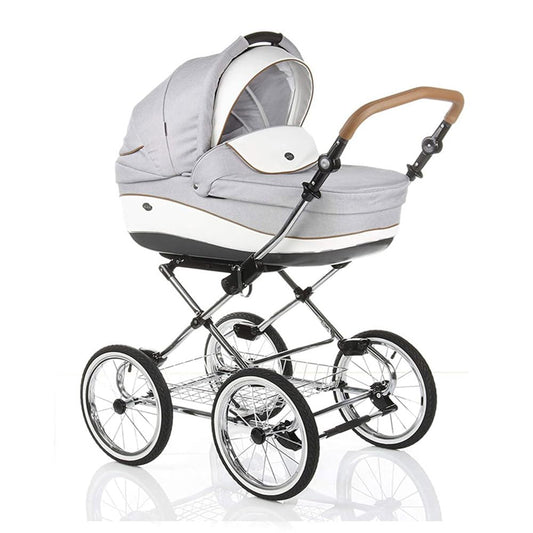 Kinderwagen-Set 2 in 1 Retro inkl. Sportsitz - 11 Teile - in 5 Farben