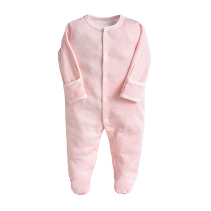 Minizone Baby Schlafstrampler 3er Pack, Pyjamas Langarm Strampler Jungen Mädchen Geschenk 9-12 Monate