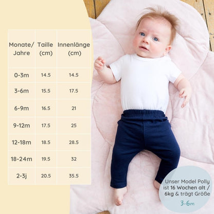 Bramble & Bear (3er-Pack) weiche Leggings für Babys und Kleinkinder – sanfte Unisex Leggings für 0-3 Jahre