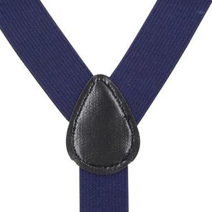 Unisex Jungen Mädchen Hosenträger mit drei Klammern in der Taille